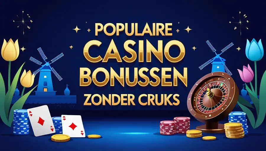 Meest populaire casino bonussen zonder Cruks